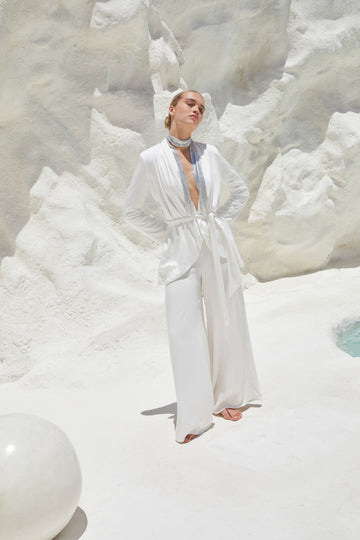 Anissa Blazer Off White