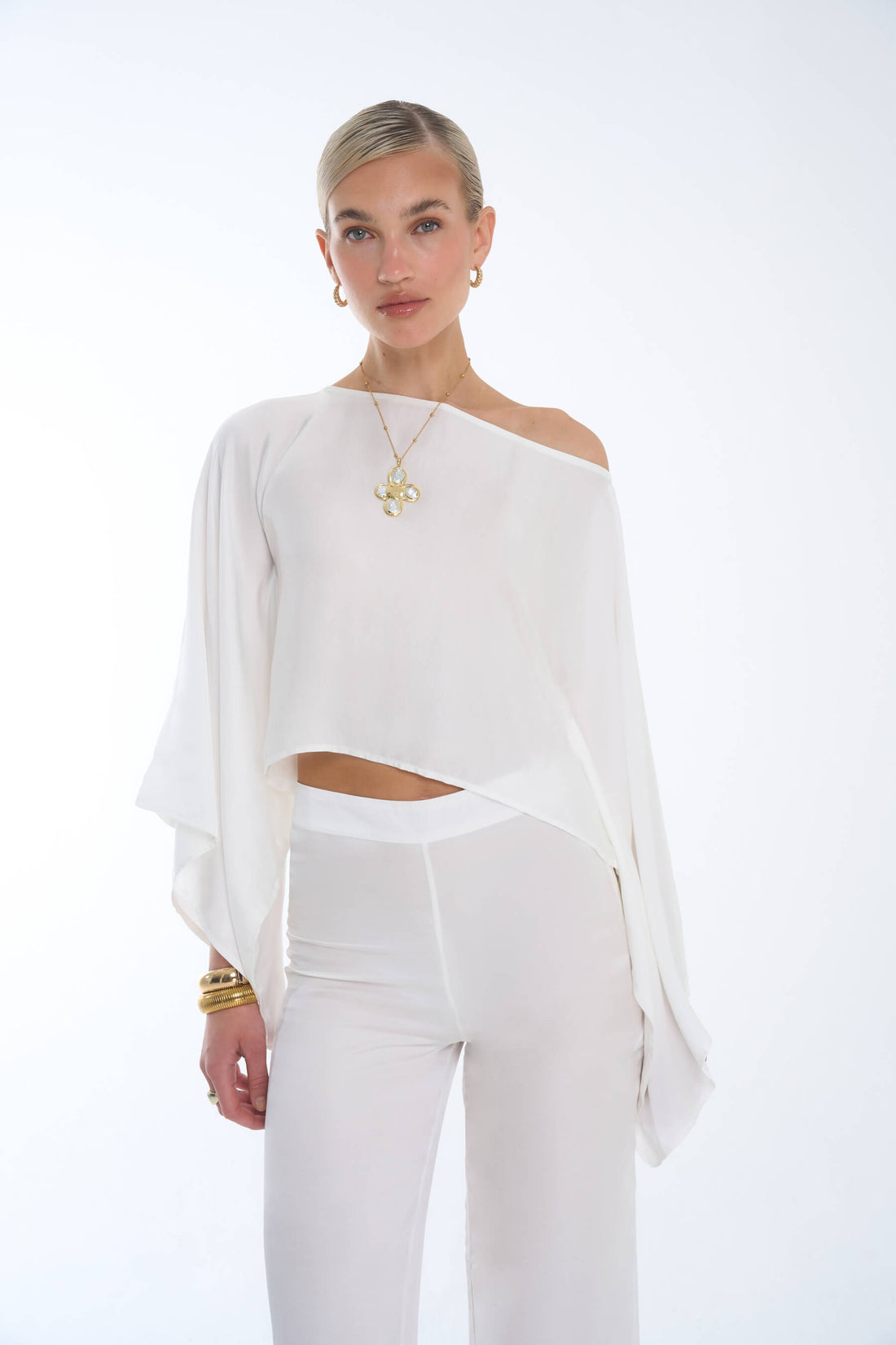 Frida Top White
