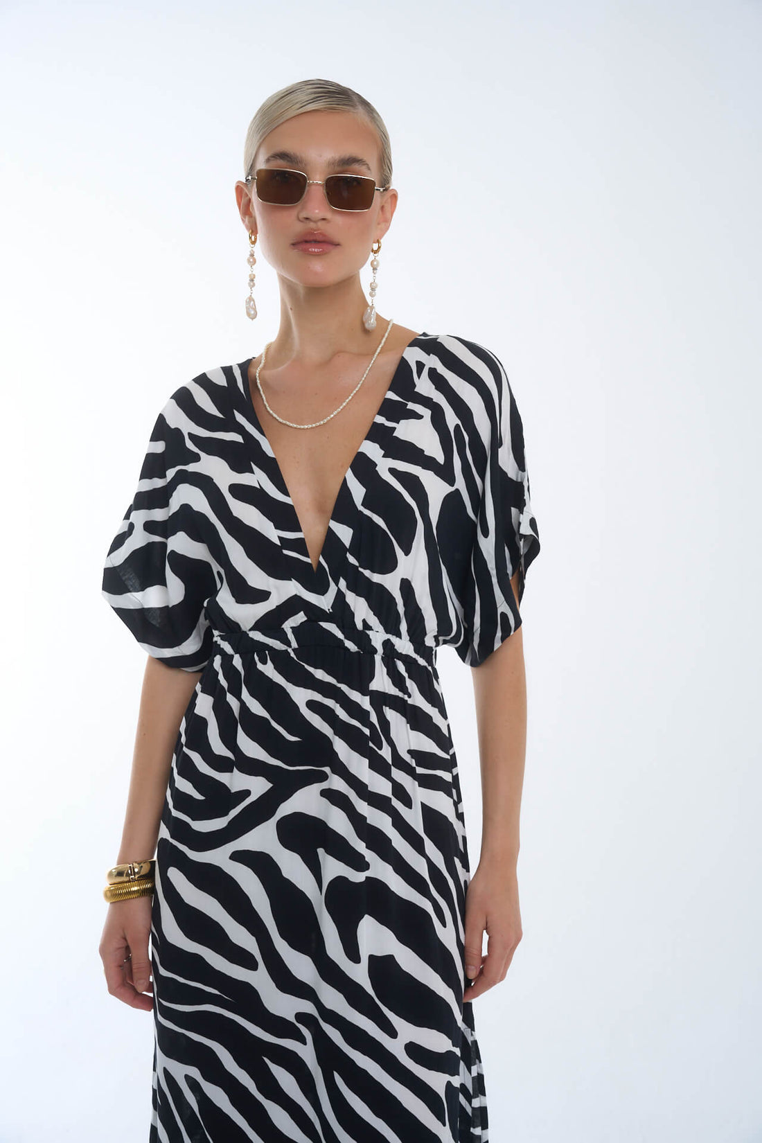 Thora Dress Zebra