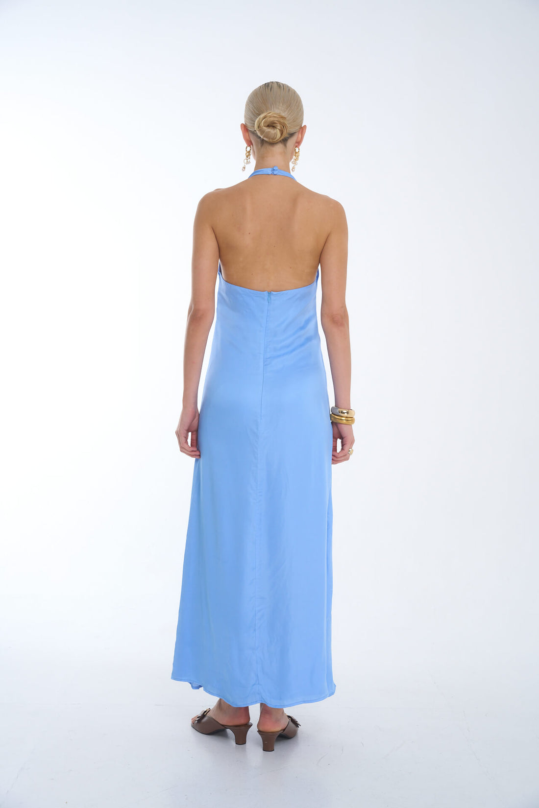 Tasia Long Dress Blue