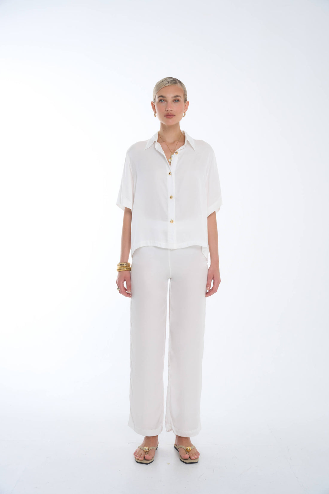 Zita Pants White