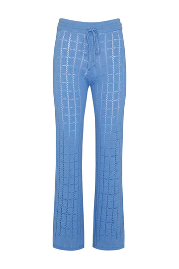 Malika Knit Pants Blue