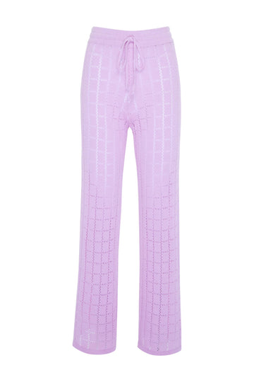 Malika Knit Pants Pink