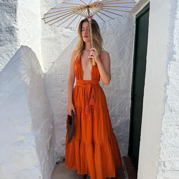 Rae Maxi Dress White