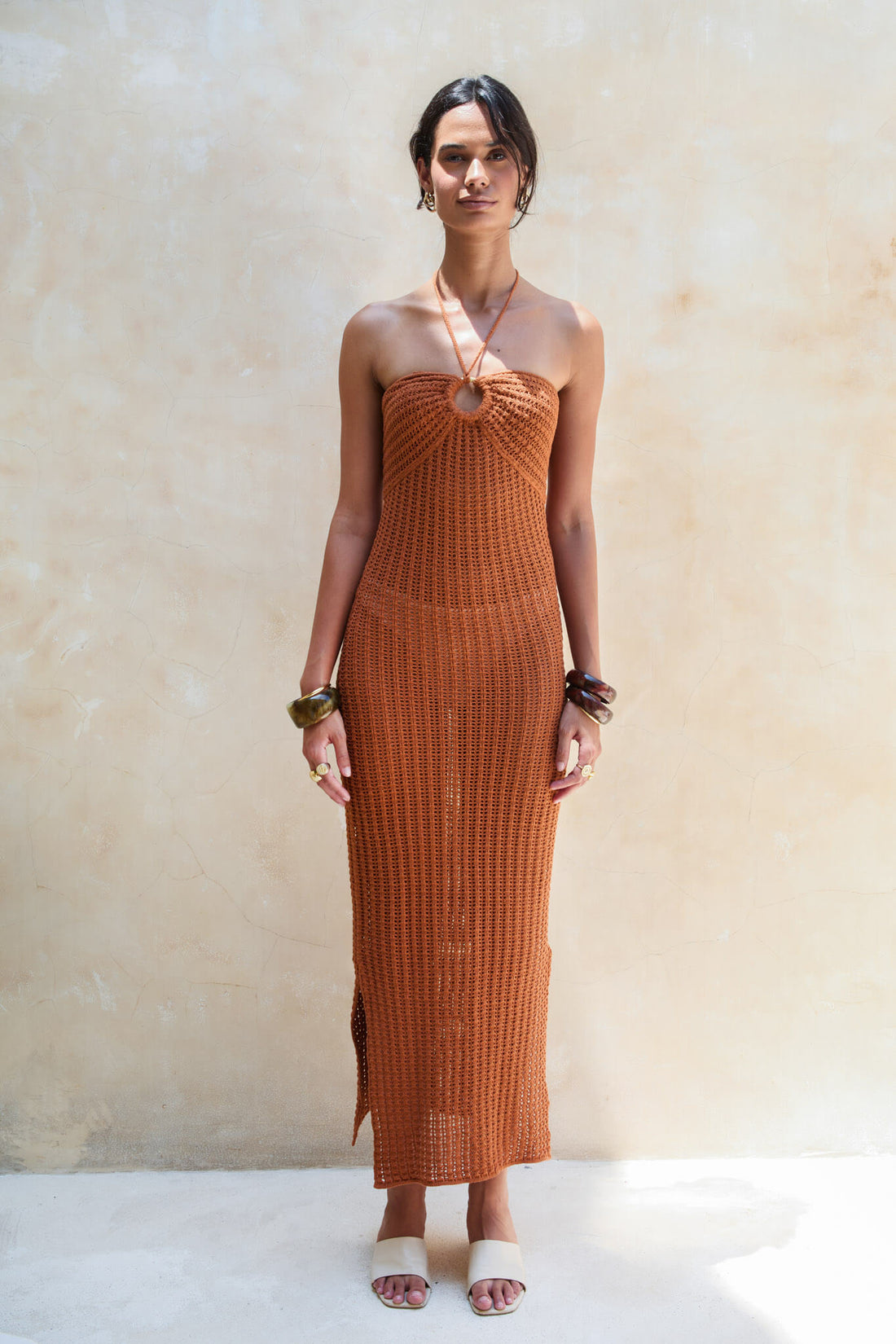 Frankie Knit Dress Sienna