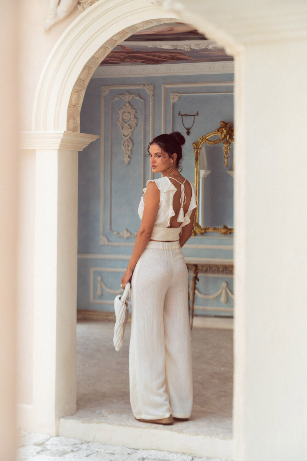 Stella Pants Ivory
