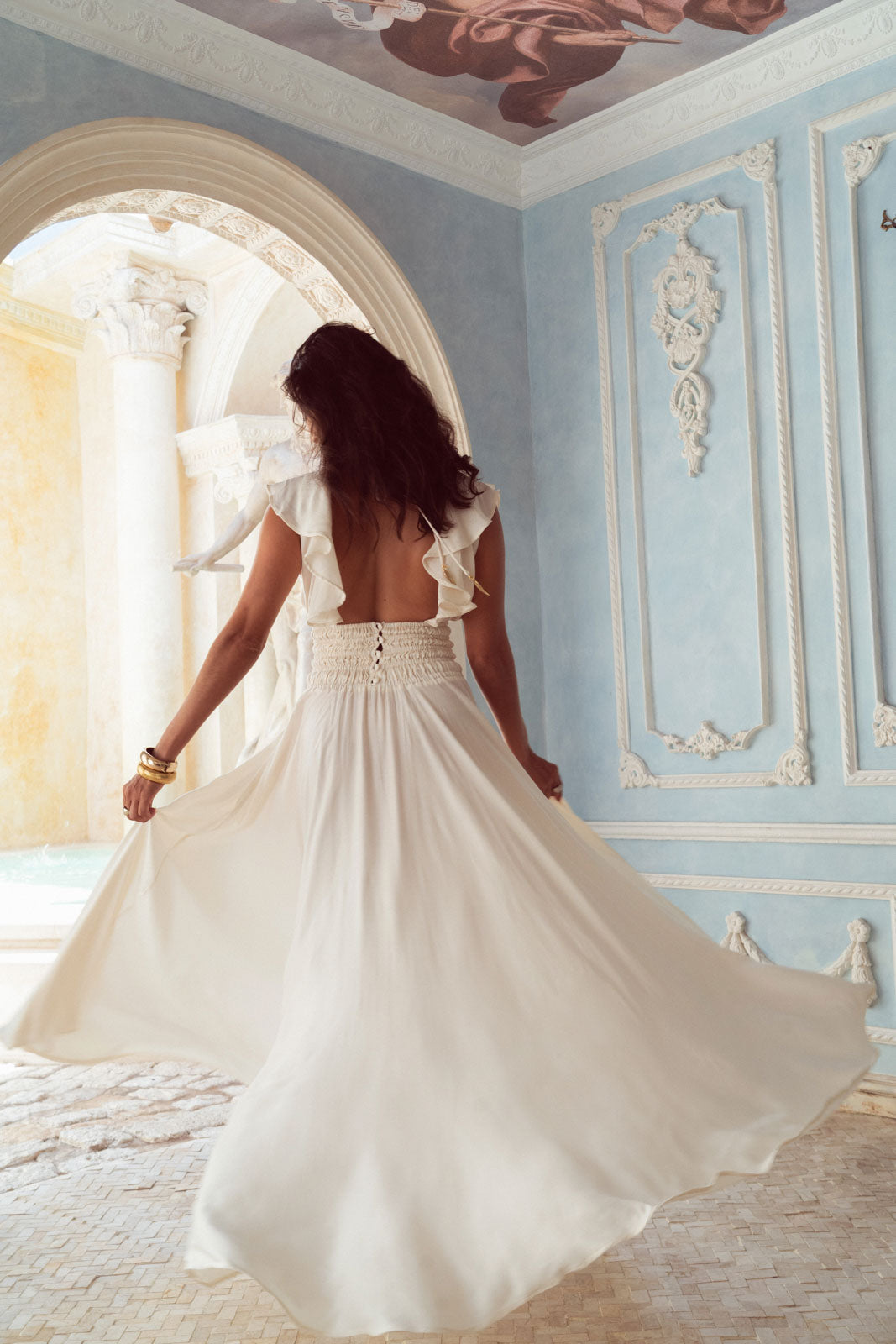 Isola Dress Ivory