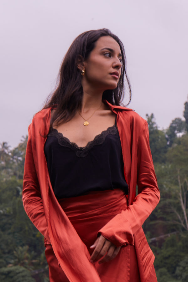 Top de encaje Dewi