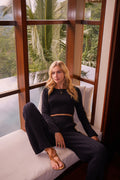 Noori Knit Pants Black | Black Book Fashion