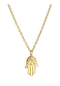 Hamsa Hand Necklace | Black Book Fashion