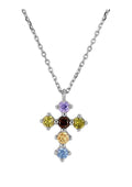 Cross Zirconia Necklace | Black Book Fashion